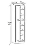 24" Wide Utility Pantry Cabinets - cntcabinet