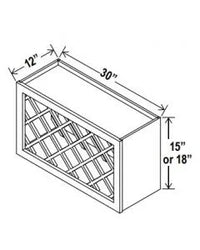 30"H Wine Rack - cntcabinet