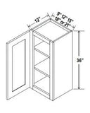 36"H Single Doors Wall Cabinets - cntcabinet