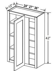 42"H Wall Blind Corner Cabinets - cntcabinet