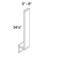 BASE FILLERS - SHAKER WHITE - cntcabinet