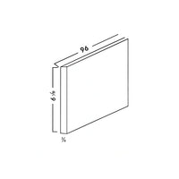 BASE BOARD - SHAKER CARAMELO - cntcabinet