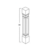 POST - SHAKER CARAMELO - cntcabinet