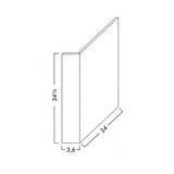 DISHWASHER RETURN PANEL - SHAKER CARAMELO - cntcabinet