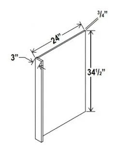 Dishwasher Return Panel - cntcabinet