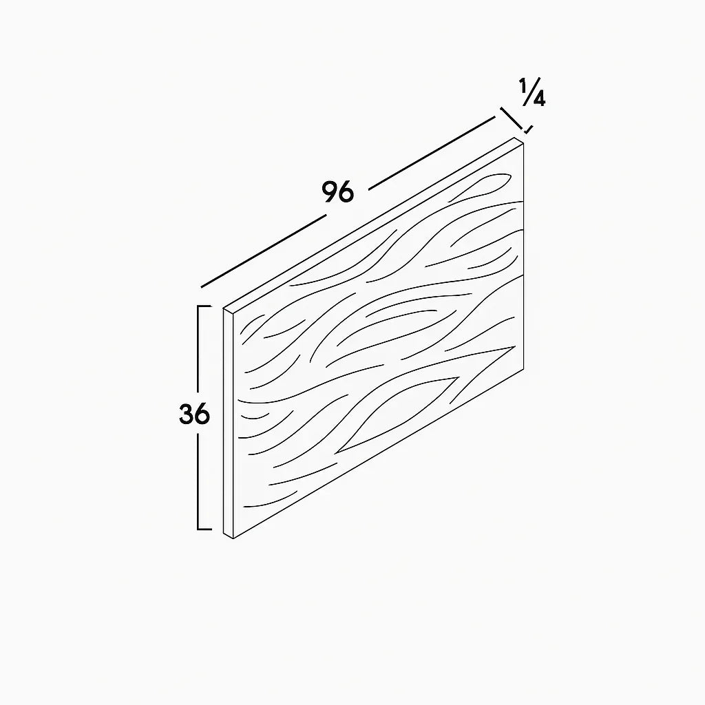 FINISHED PLYWOOD PANEL- SHAKER CARAMELO - cntcabinet