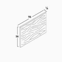 FINISHED PLYWOOD PANEL- SHAKER CARAMELO - cntcabinet