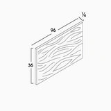 FINISHED PLYWOOD PANEL- SHAKER CARAMELO - cntcabinet
