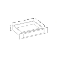 VANITY KNEE DRAWER - SHAKER CARAMELO - cntcabinet