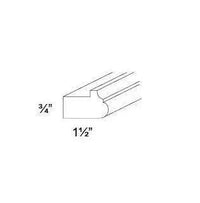 LIGHT RAIL MOLDING - SHAKER WHITE - cntcabinet