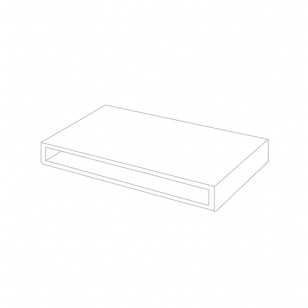 MAPLE FLOATING SHELF - SHAKER CARAMELO - cntcabinet