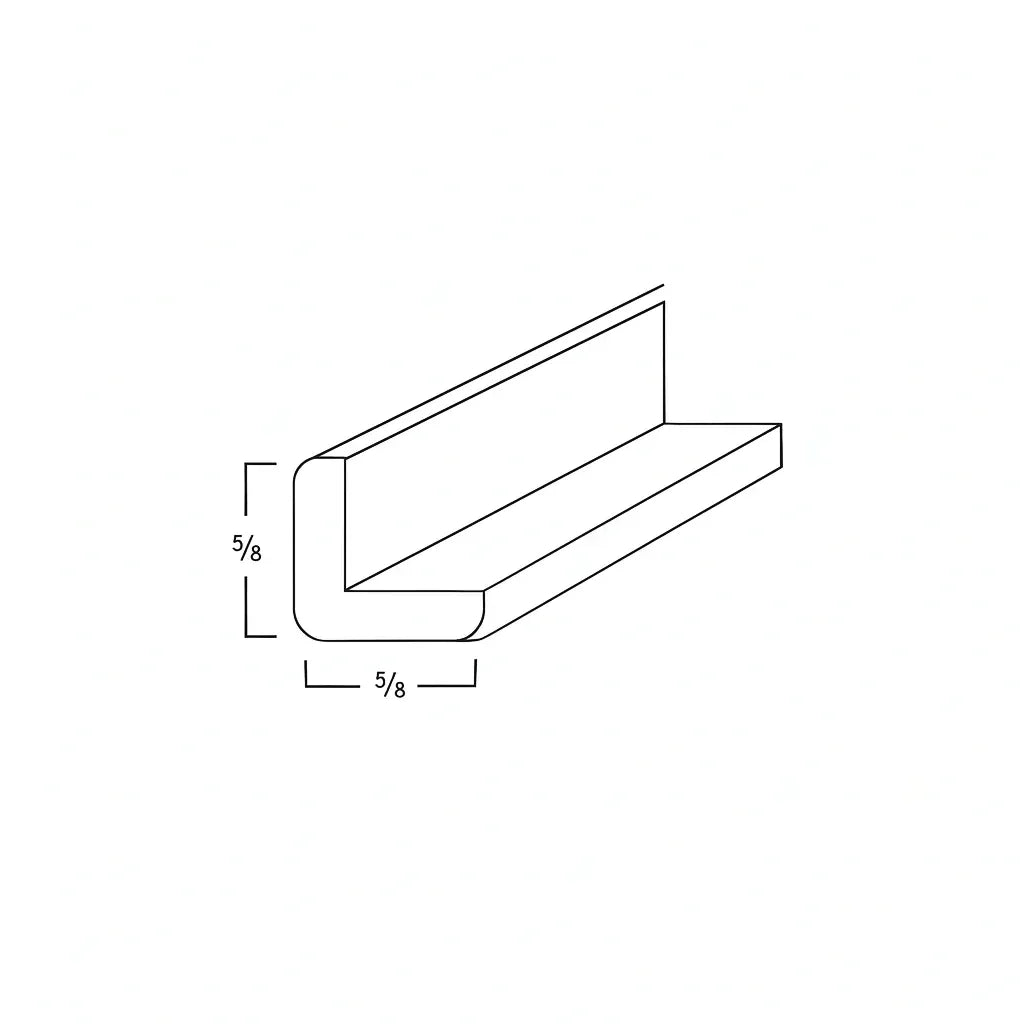 OUTSIDE CORNER MOLDING - SHAKER CARAMELO - cntcabinet