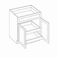 ROLL OUT TRAY- SHAKER CARAMELO - cntcabinet