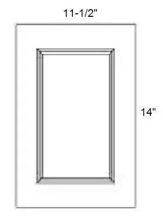 SAMPLE DOOR - SHAKER WHITE - cntcabinet