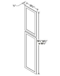 Tall Decorative Door Panel - cntcabinet