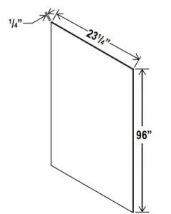 Tall Skin Veneer Panel - cntcabinet
