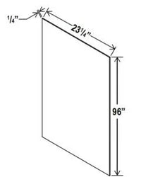 Tall Skin Veneer Panel - cntcabinet