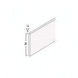 TOE KICK- SHAKER CARAMELO - cntcabinet