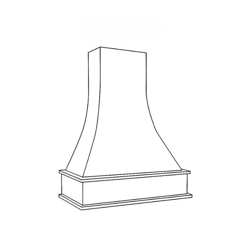 WOOD HOODS - SHAKER CARAMELO - cntcabinet