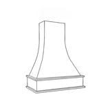 WOOD HOODS - SHAKER CARAMELO - cntcabinet