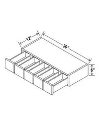 Wall Spice Drawer - cntcabinet
