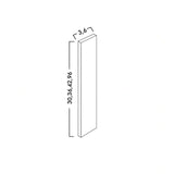WALL & TALL FILLERS - SHAKER CARAMELO - cntcabinet