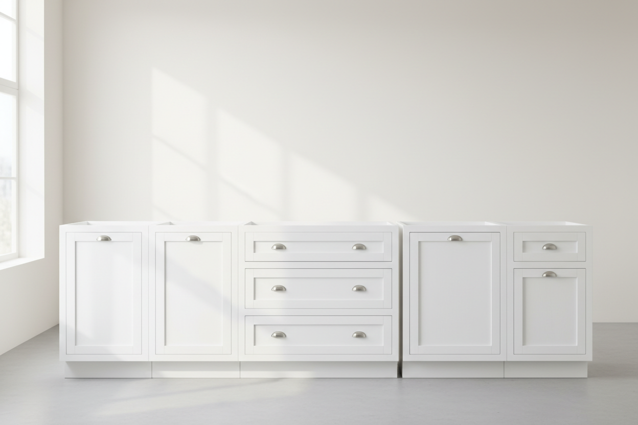 Shaker White - Base Cabinets