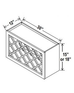 30"W Wine Rack