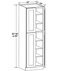 30 " Wide Utility Pantry