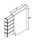 Base Spice Drawer - Shaker White - cntcabinet