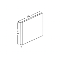 BASE BOARD -  SHAKER CARAMELO