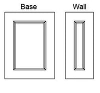 DECORATIVE DOOR PANEL - SHAKER WHITE