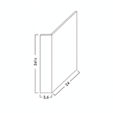 DISHWASHER RETURN PANEL -  SHAKER CARAMELO