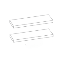 FLOATING WALL SHELF -  SHAKER CARAMELO