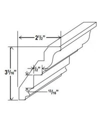 Inset Crown Moulding