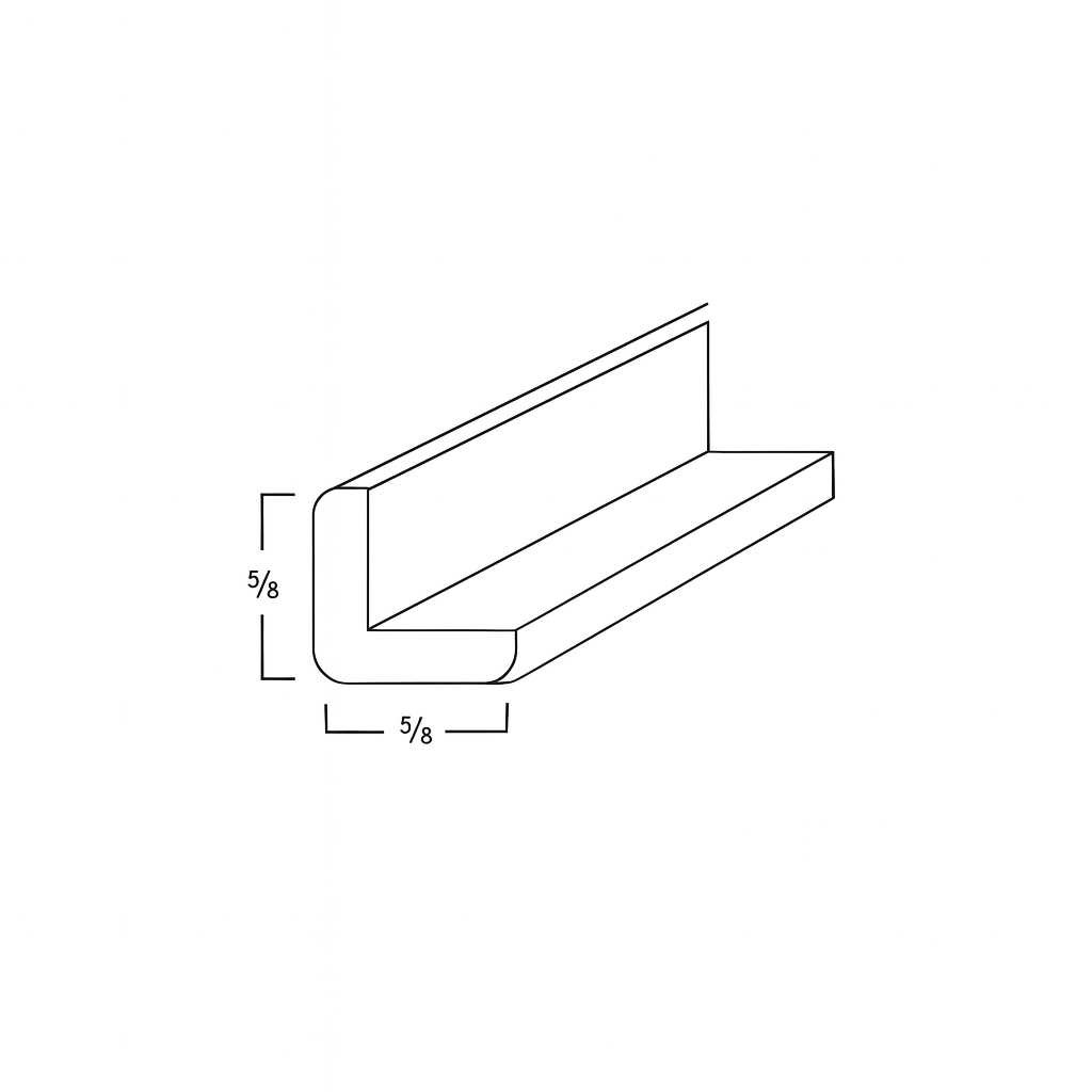 OUTSIDE CORNER MOLDING -  SHAKER GRAY