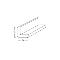 OUTSIDE CORNER MOLDING -  SHAKER CARAMELO
