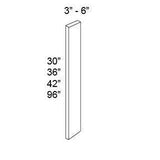 WALL & TALL FILLERS - SHAKER WHITE - cntcabinet