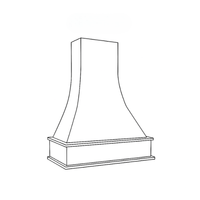 WOOD HOODS -  SHAKER CARAMELO